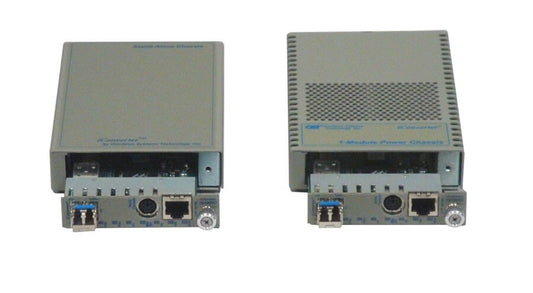 Omnitron Systems 8240-1 Converter 1-Module Power Chassis