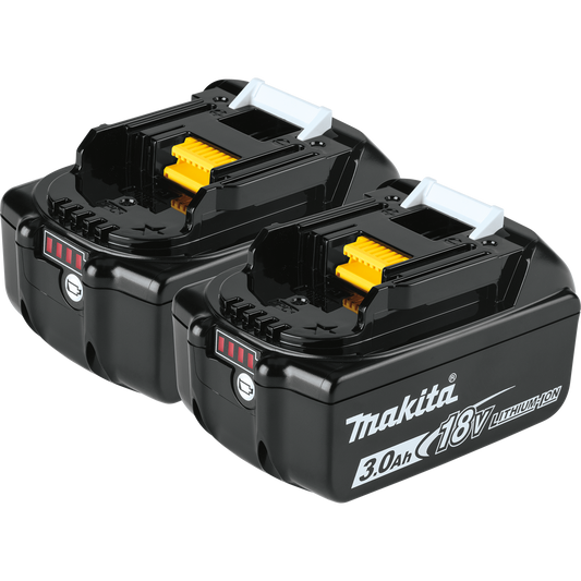 18V LXT® Lithium‑Ion 3.0Ah Battery, 2 Pack