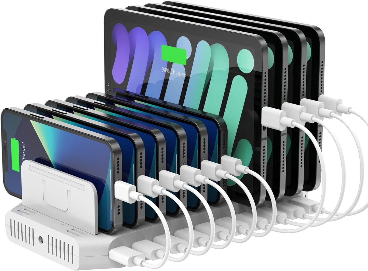 Unitek Fast Charging Station with Quick Charge 3.0, Multi USB Charger Station