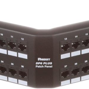 Panduit 48 Port Cat6A 10G Angled Network Patch Panel