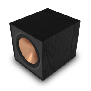klipsch Reference R-121SW 12” Front-Firing Subwoofer with revamped Spun-Copper thermoformed crystalline Polymer woofers and an All-Digital Amplifier for Premium Sound