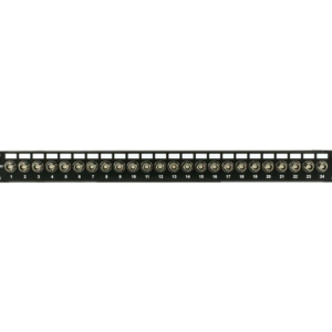 Networx Coaxial Fully Loaded Isolated 24 Port BNC 75 Ohm Patch Panel CPB161U75lK